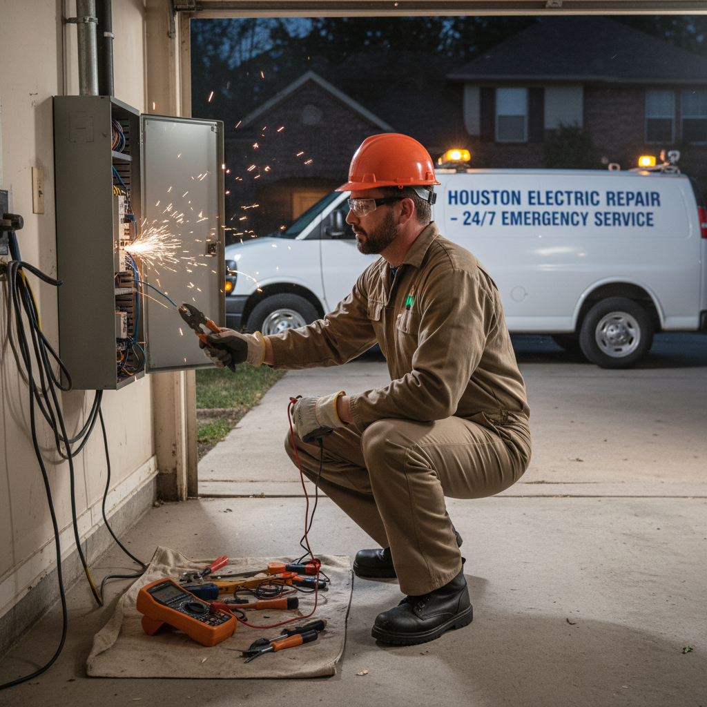 24/7 Electrical Emergency Repairs - Tell Projects Kingwood TX