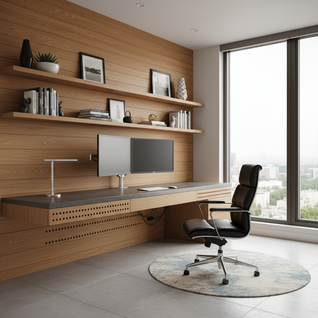 Home Office Renovation Kingwood TX - Tell Projects