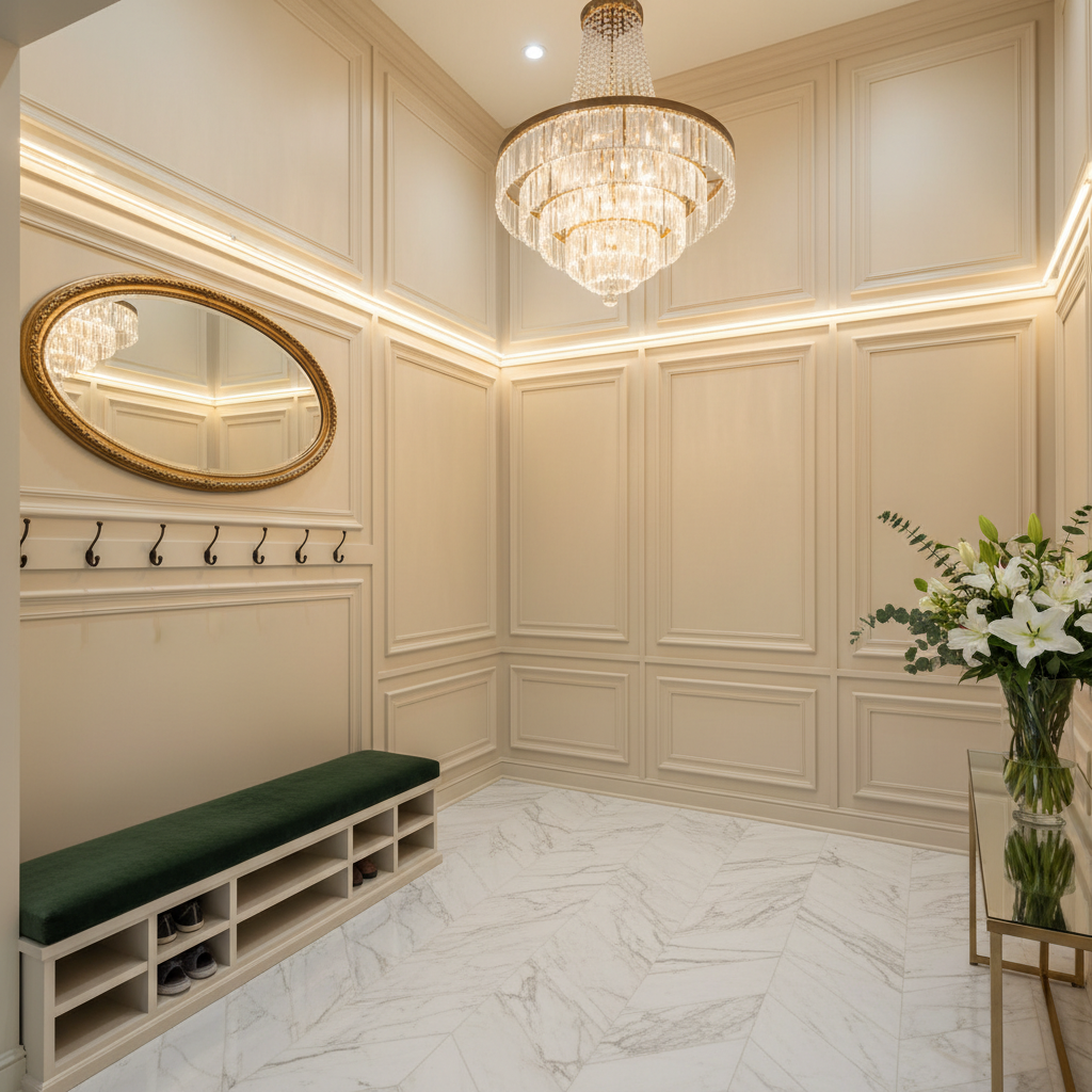 Entryway & Hallway Upgrades - Tell Projects Kingwood TX