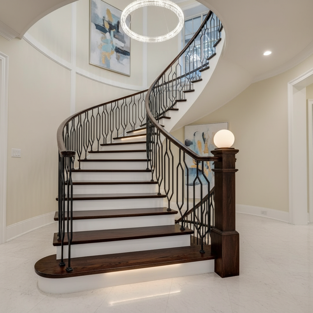 Staircase Remodeling Kingwood - Tell Projects Kingwood TX