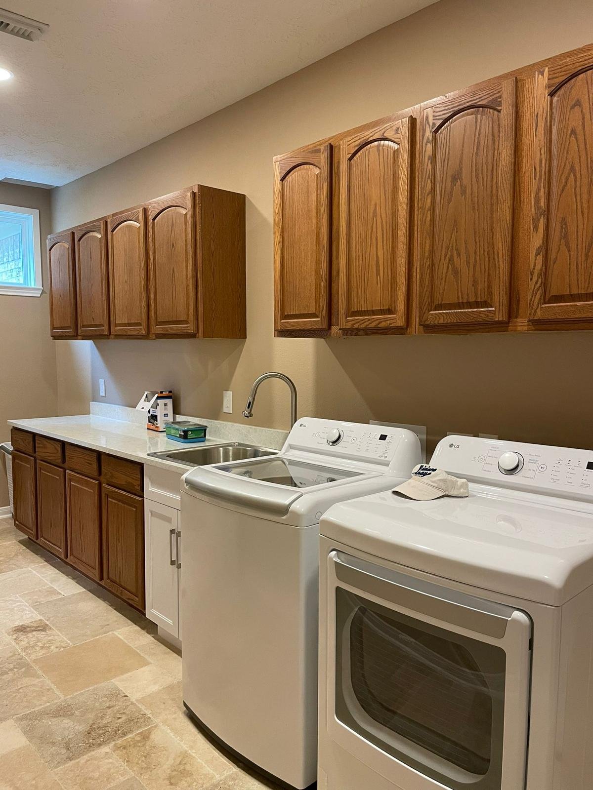 Commercial laundry room renovation in Kingwood apartment complex