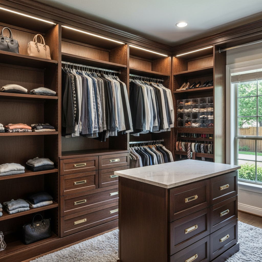 Storage Solutions Design - Tell Projects Kingwood TX